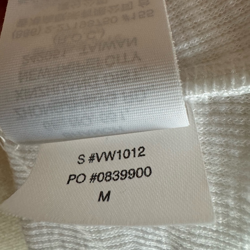 Vuori White High-Neck Ribbed Tank - Picture 6 of 8